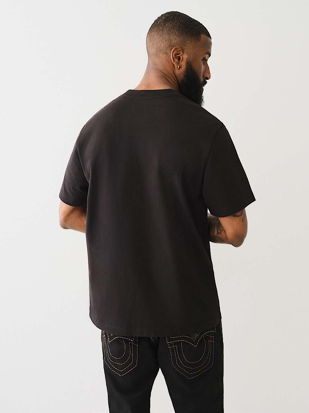 True Religion Brand Jeans Tee — Black