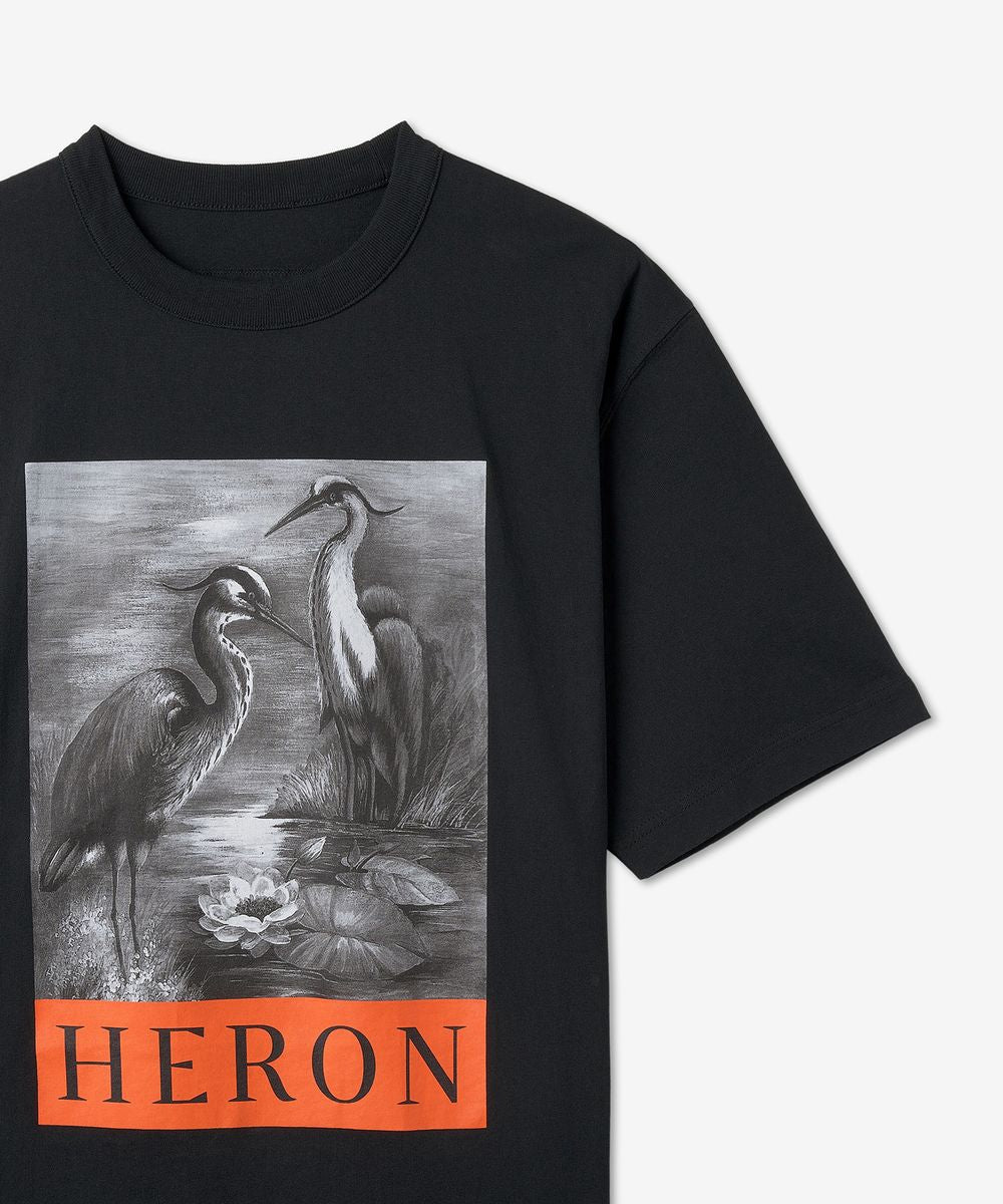 Heron Preston Black Goose Tee — Black
