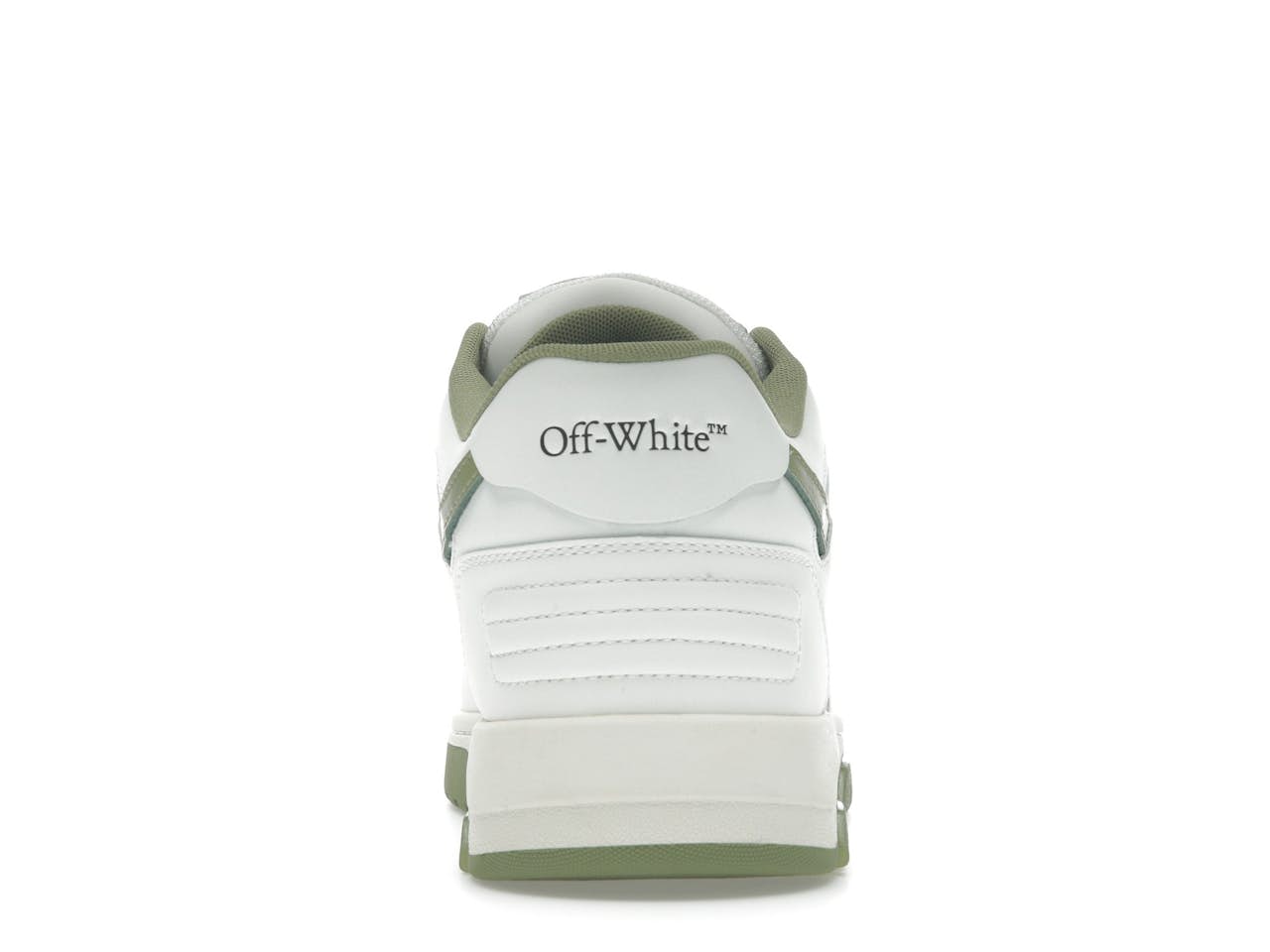 Off-White Sneakers — White/Green Arrow