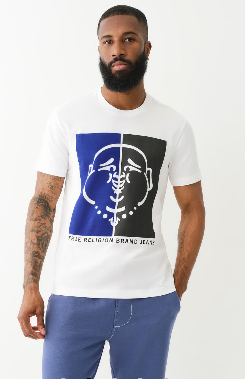 True Religion Graphic Tee — White