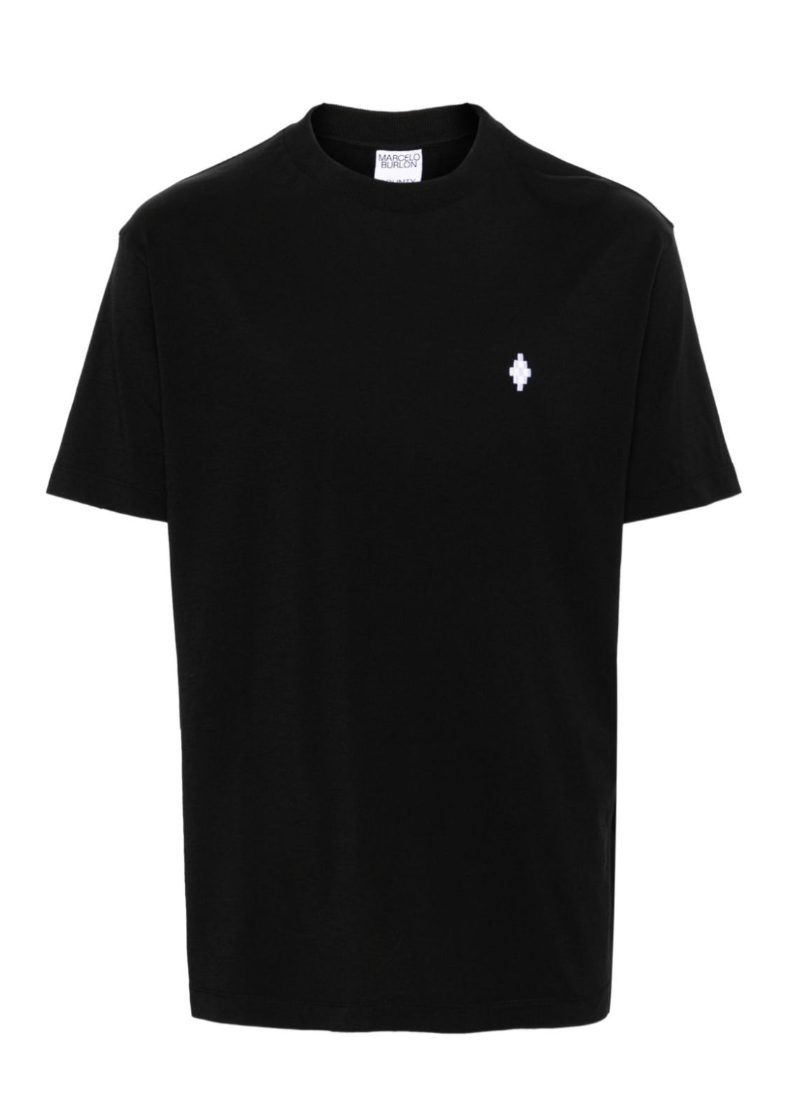 Marcelo Burlon Cross Basic Tee — Black