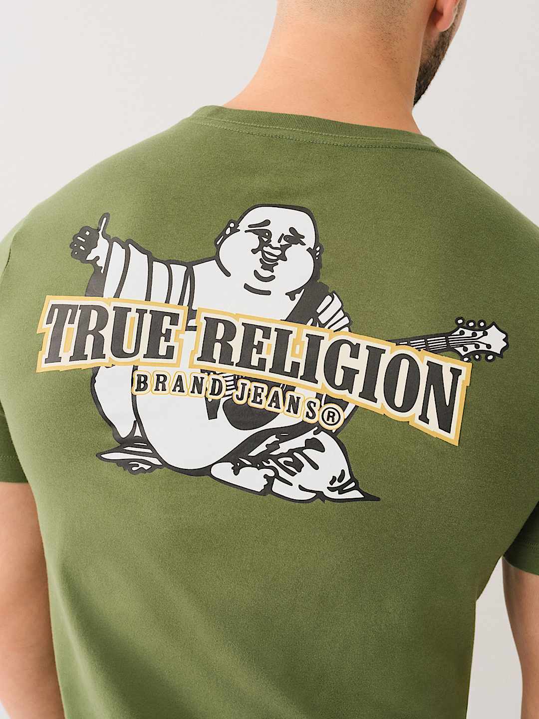 True Religion Horseshoe Tee — Olive