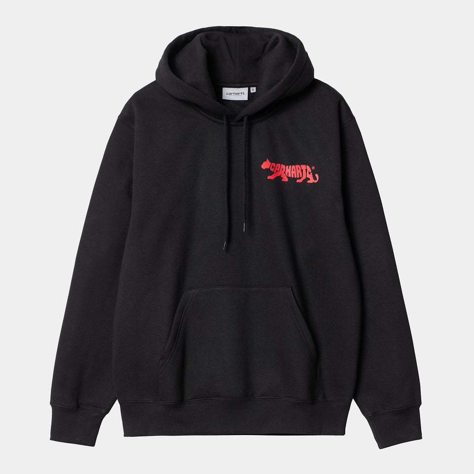 Carhartt WIP Detroit Hoodie — Dark Red