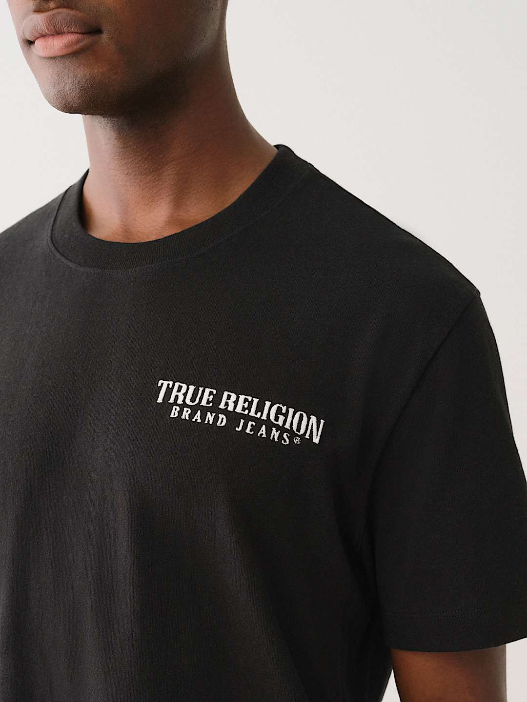True Religion Brand Jeans Tee — Black