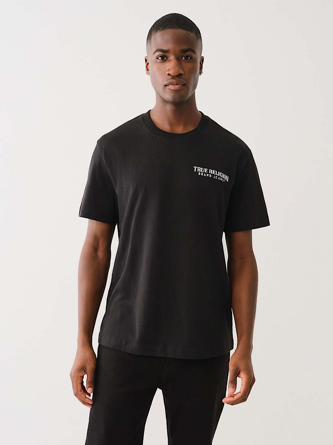 True Religion Brand Jeans Tee — Black
