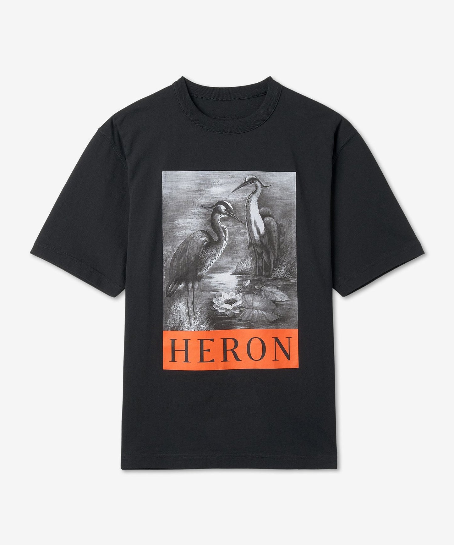 Heron Preston Black Goose Tee — Black