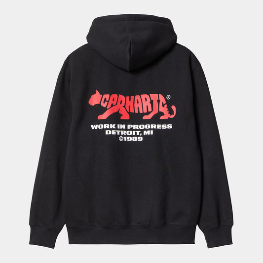 Carhartt WIP Detroit Hoodie — Dark Red